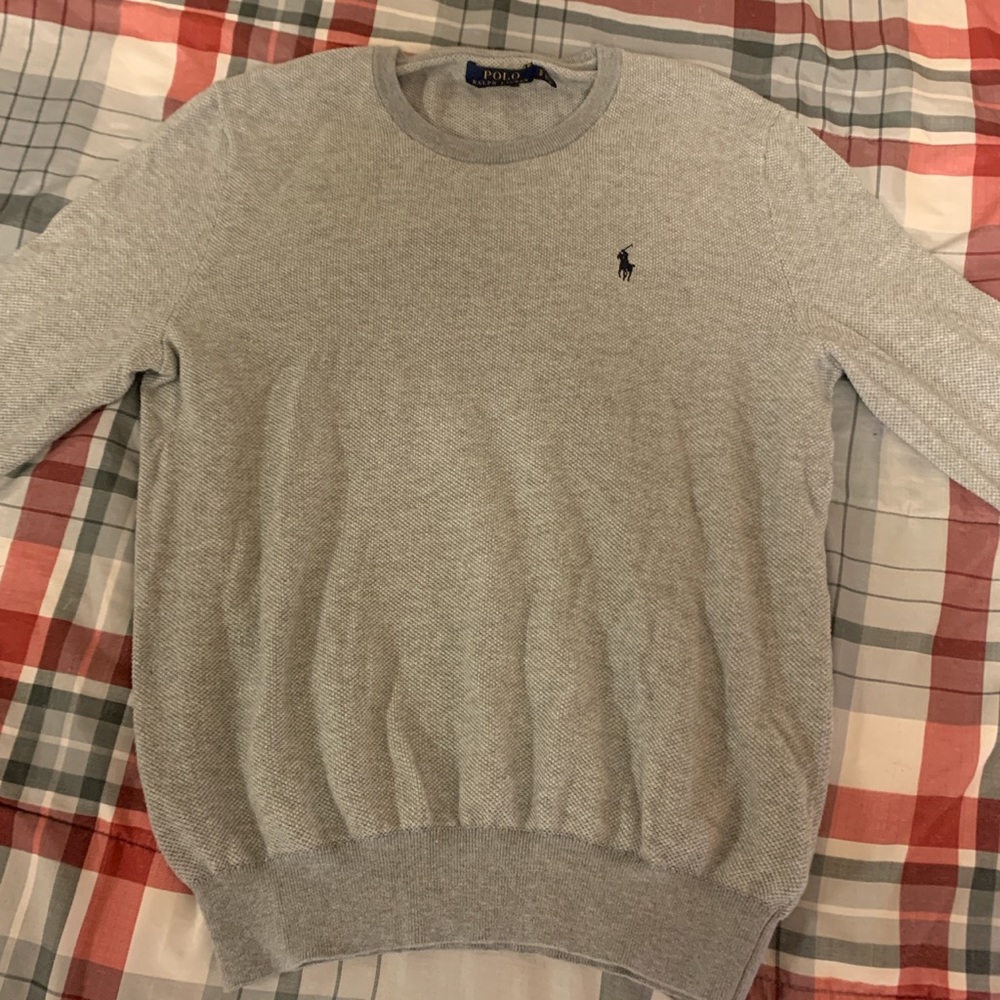 Gray Ralph Lauren Sweater